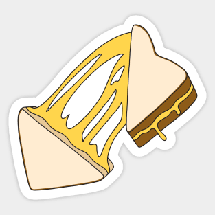 Grilled Cheese Sandwich Sticker